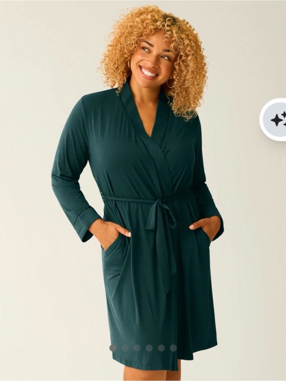 Kindred Bravely Clea Bamboo Robe size S/M
